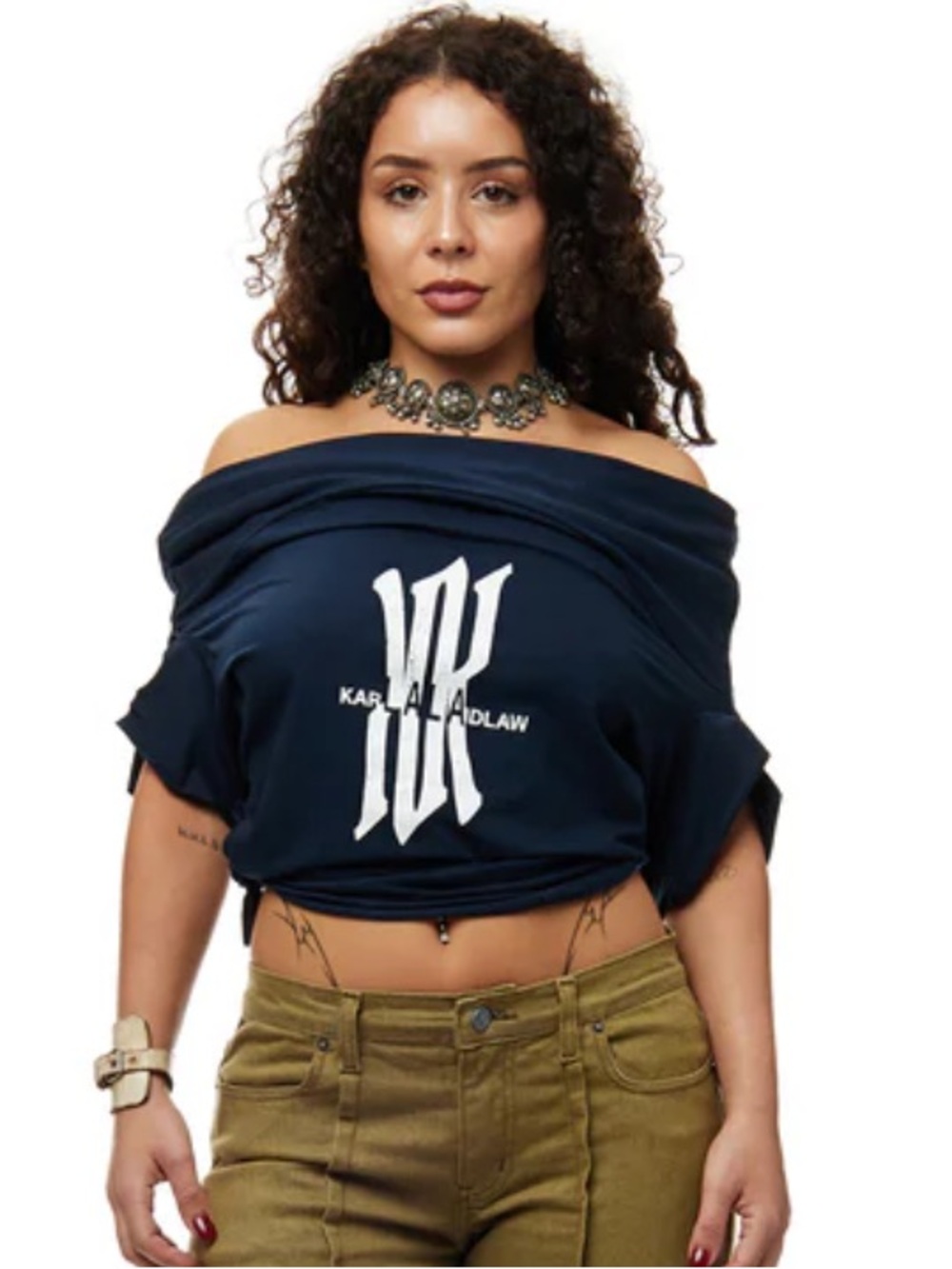 Women’s Olive Split-Hem Pants